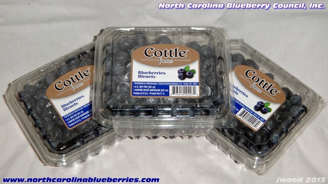 Cottle Farm's Blueberries found in St. Louis Soulard Farmer's Market