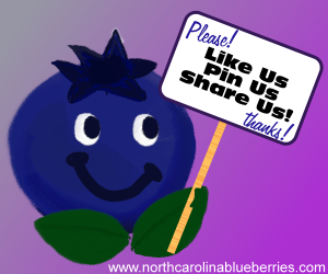 Like Us On Facebook Pin North Carolina Blueberries On Pinterest
