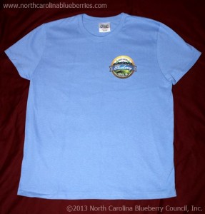 image: limited edition North Carolina Blueberry Council T-Shirts