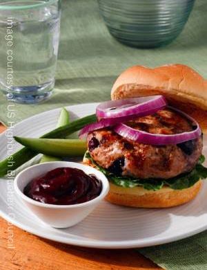 image turkey blueberry burger