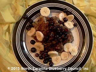 image: Gluten free blueberry banana flatcakes
