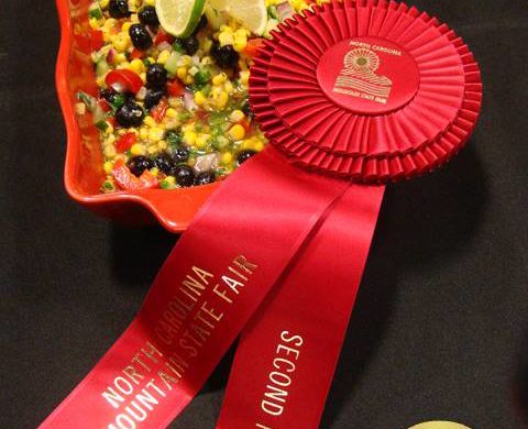 Rainbow Salad by Sharon Gates 2nd Place NC Mountain State Fair